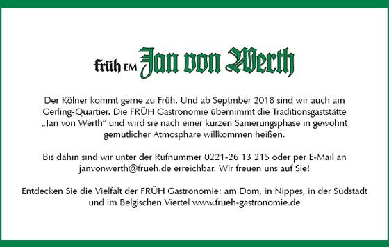 Bild FRÜH "EM JAN VON WERTH"